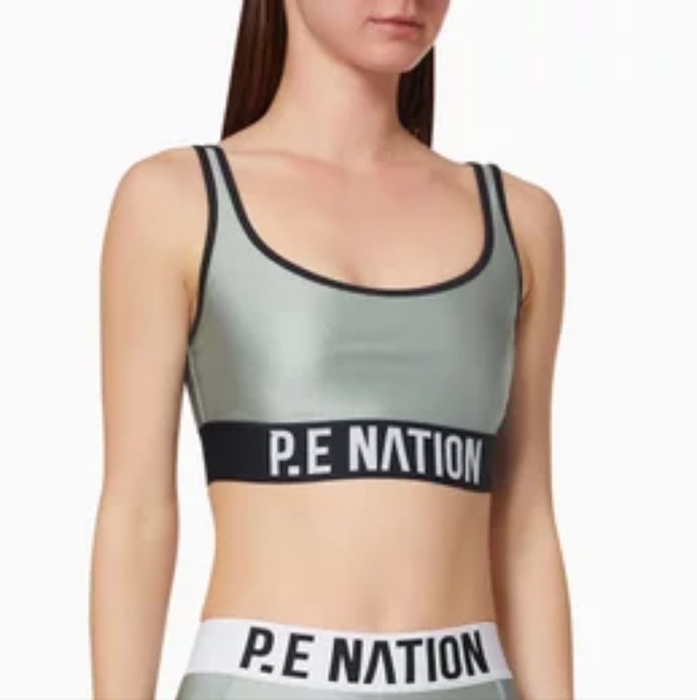 PE Nation Set Match Sports Bra